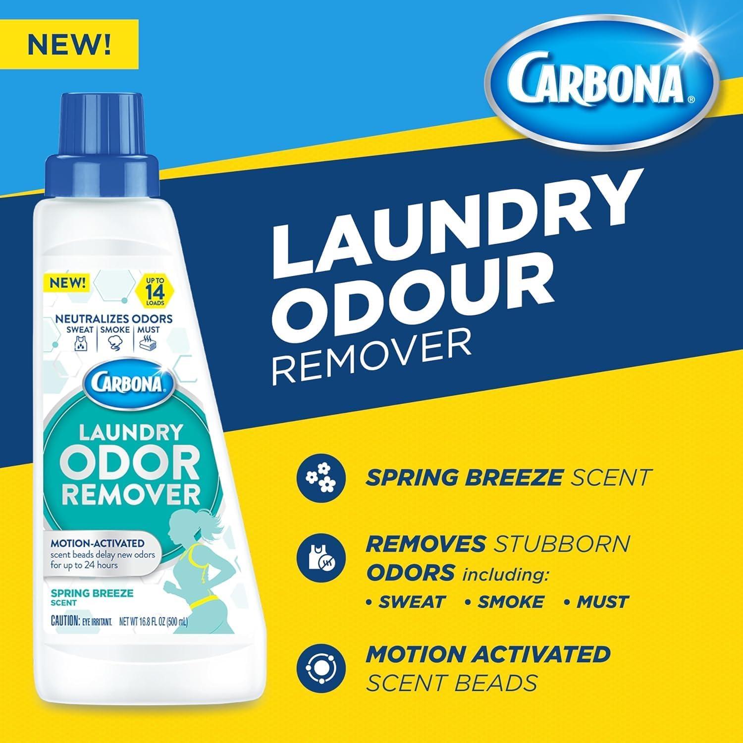 image:imageCarbona Laundry Odor Remover 168oz Spring Breeze Scent