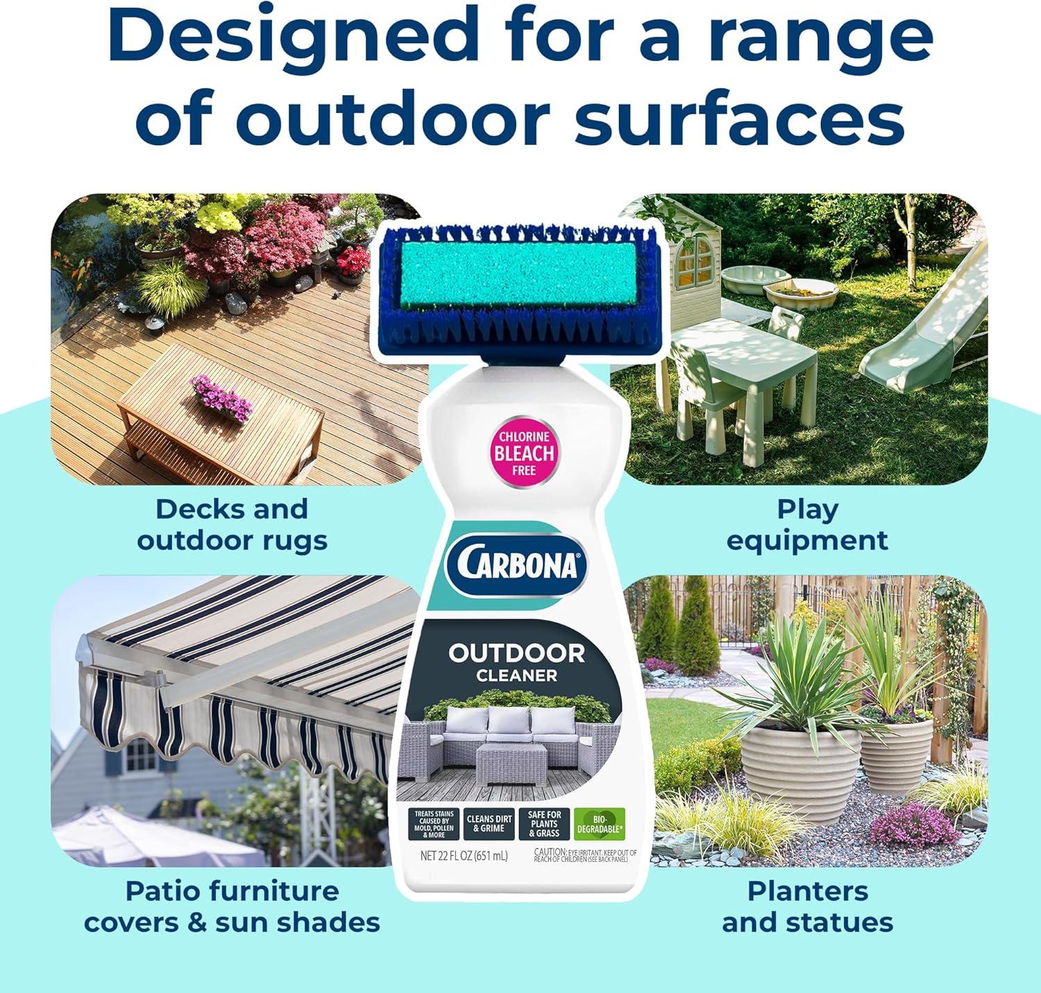 image:imageCarbona Pro Care Oxy Powered Outdoor Cleaner with Active Foam Technology 22 Fl Oz 2 Pack22 Fl Oz Pack of 1