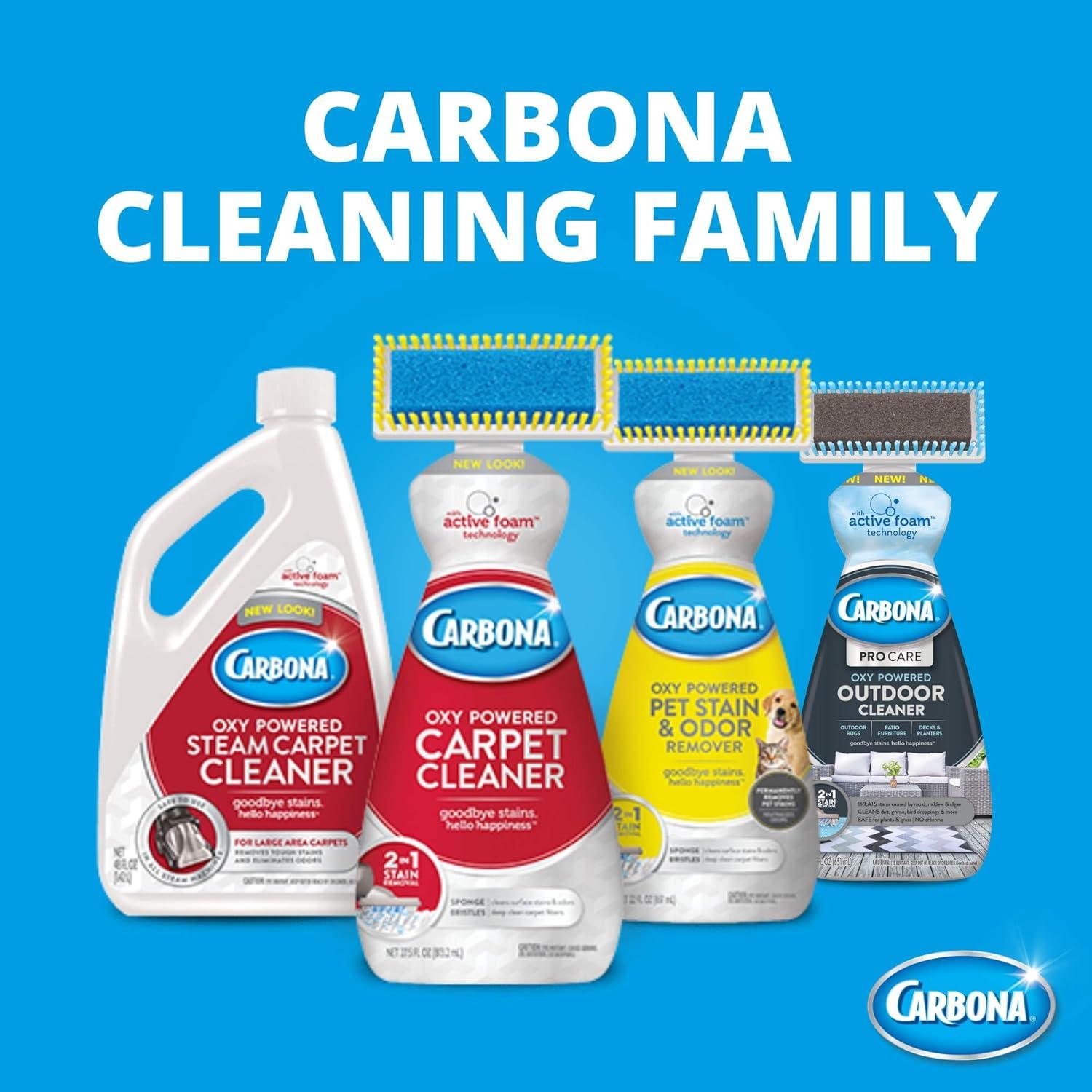 image:imageCarbona Pro Care Oxy Powered Outdoor Cleaner with Active Foam Technology 22 Fl Oz 2 Pack22 Fl Oz Pack of 2