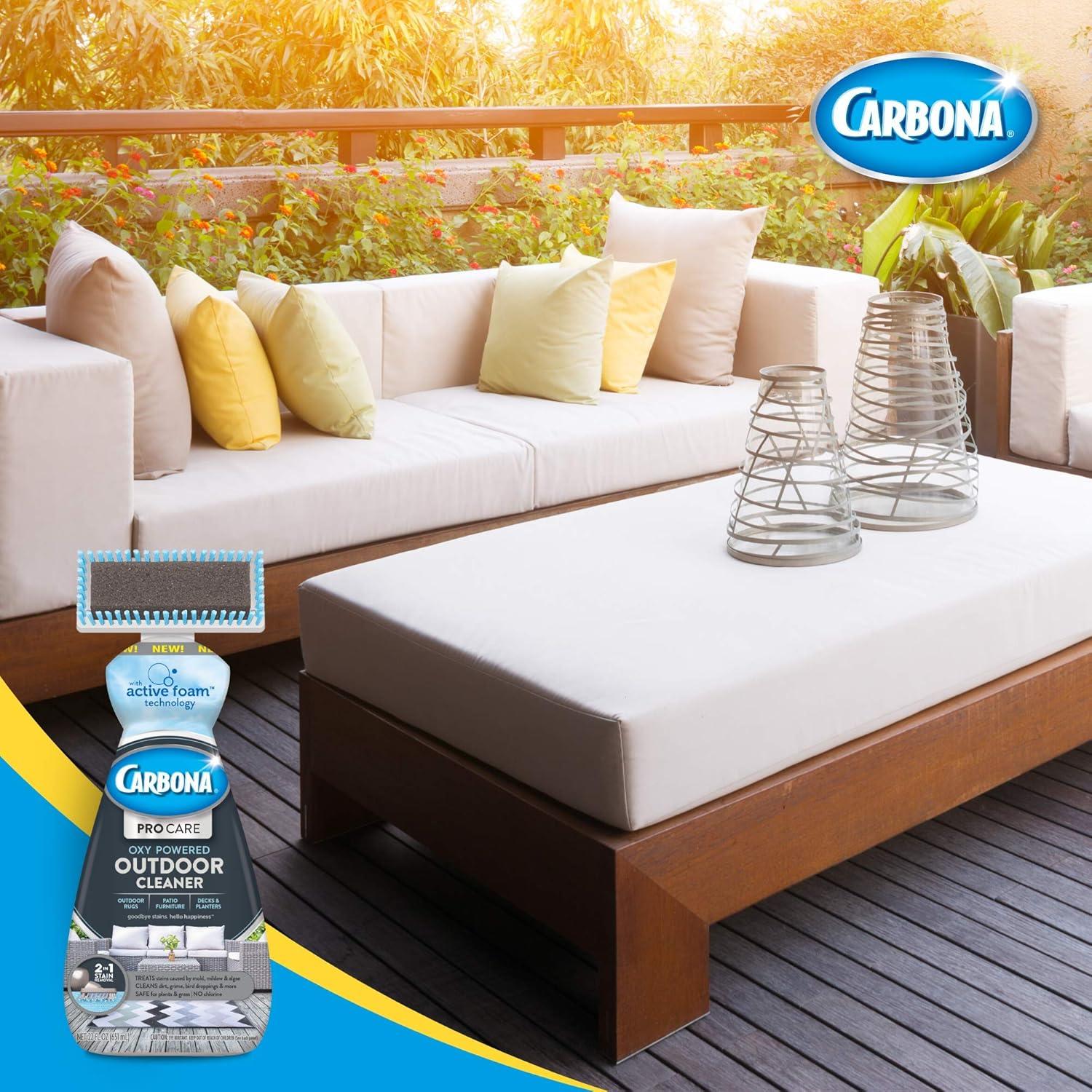 image:imageCarbona Pro Care Oxy Powered Outdoor Cleaner with Active Foam Technology 22 Fl Oz 2 Pack22 Fl Oz Pack of 2