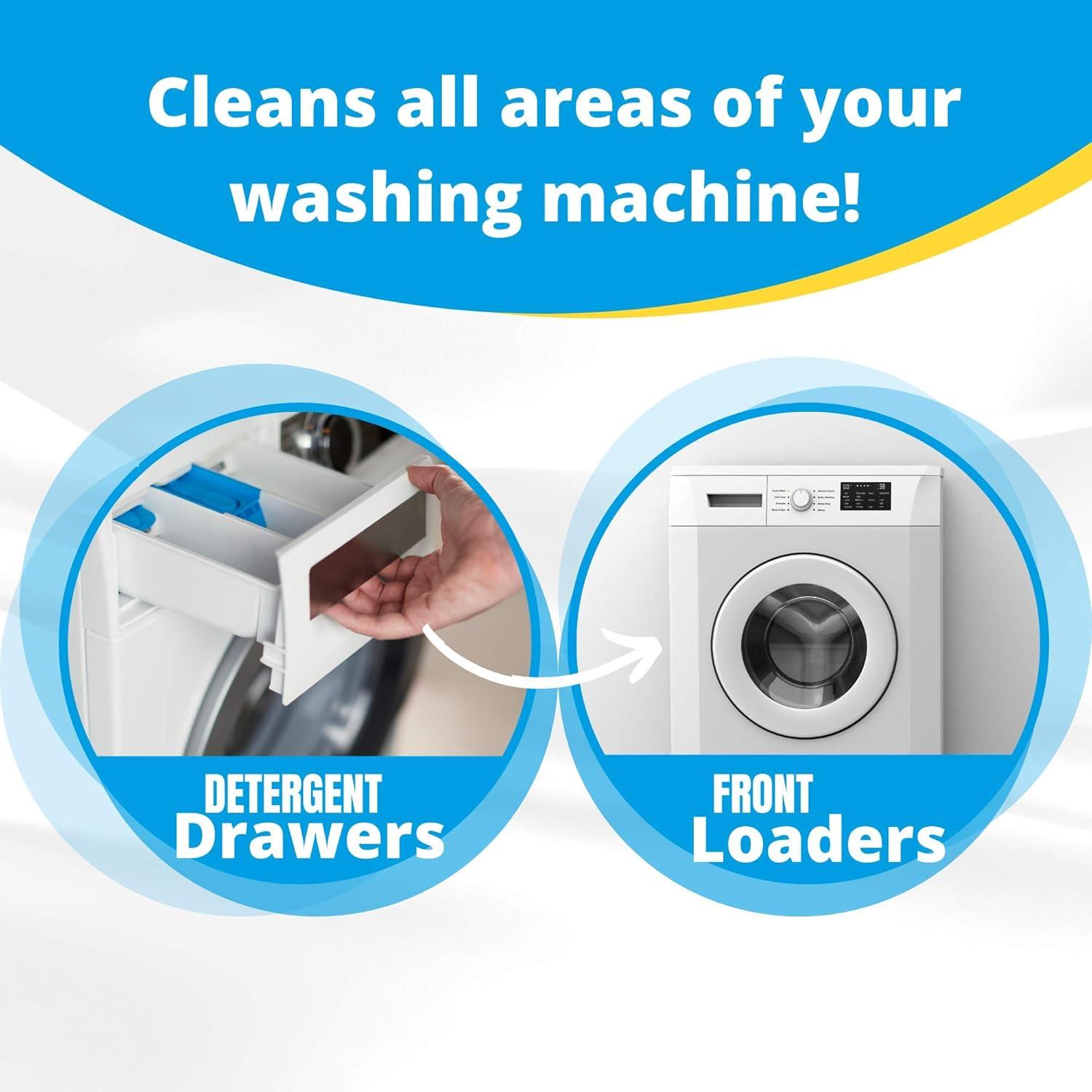 image:imageCarbona Washing Machine Cleaner Eliminates Odor amp Residue 3 Count 2 Pack176 Ounce Pack of 6