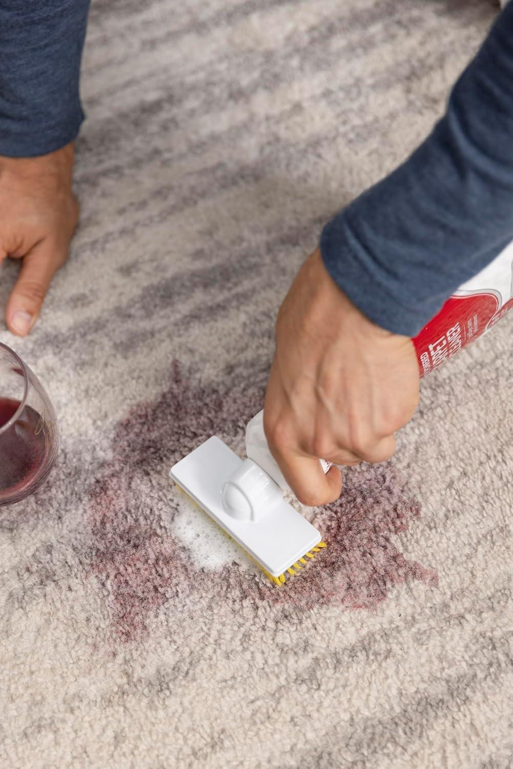 image:imageCarbona 2in1 OxyPowered Carpet Cleaner 135 Fl Oz Spot Cleaner with Dual Sponge amp Bristle Applicator for Targeted Cleaning Fast Formula