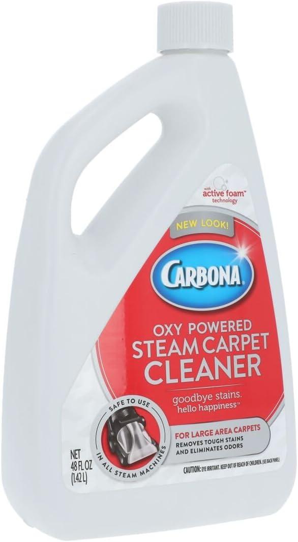 image:imageCarbona OxyPowered Steam Carpet Cleaner Professional Strength Deep Clean Solution Stain amp Odor Fighting Solution 48 Fl Oz48 Fl Oz Pack of 1