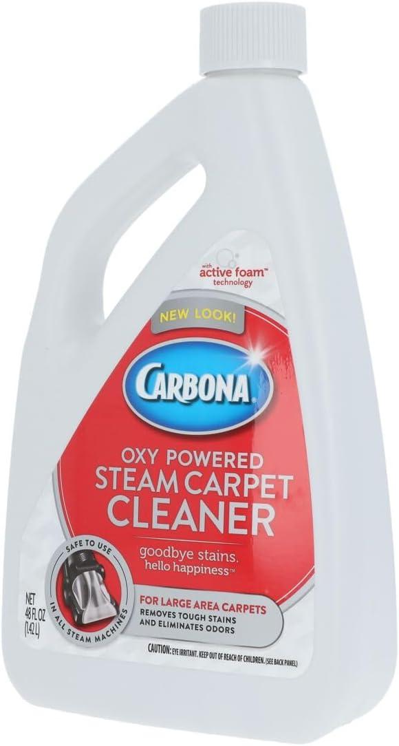 image:imageCarbona OxyPowered Steam Carpet Cleaner Professional Strength Deep Clean Solution Stain amp Odor Fighting Solution 48 Fl Oz48 Fl Oz Pack of 1