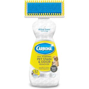 image:imageCarbona 2in1 OxyPowered Pet Stain amp Odor Remover 135 Fl Oz Carpet Spot Cleaner Removes Urine Odor Lifts Mud amp Vomit Stains Prevents Resoiling