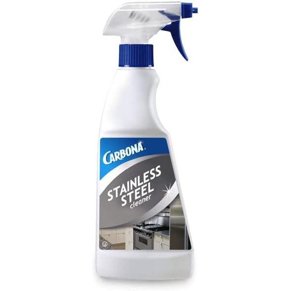 image:imageCarbona Stainless Steel Cleaner Streak Free Formula For Refrigerators Sinks amp Dishwashers 168 Fl Oz Each 3 Pack168 Fl Oz Pack of 1