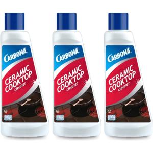 image:imageCarbona Ceramic Cooktop Cleaner  Grease amp BurntOn Food Remover  NonAbrasive Formula  168 Fl Oz 3 Pack168 Fl Oz Pack of 3