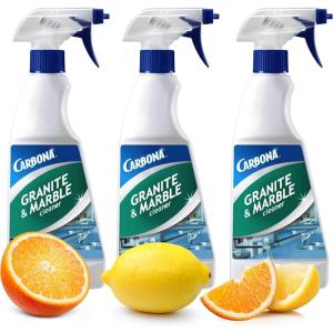 image:imageCarbona Granite amp Marble Cleaner  NonAbrasive Formula  Safe on Limestone amp Corian  168 Fl Oz 3 Pack168 Fl Oz Pack of 3