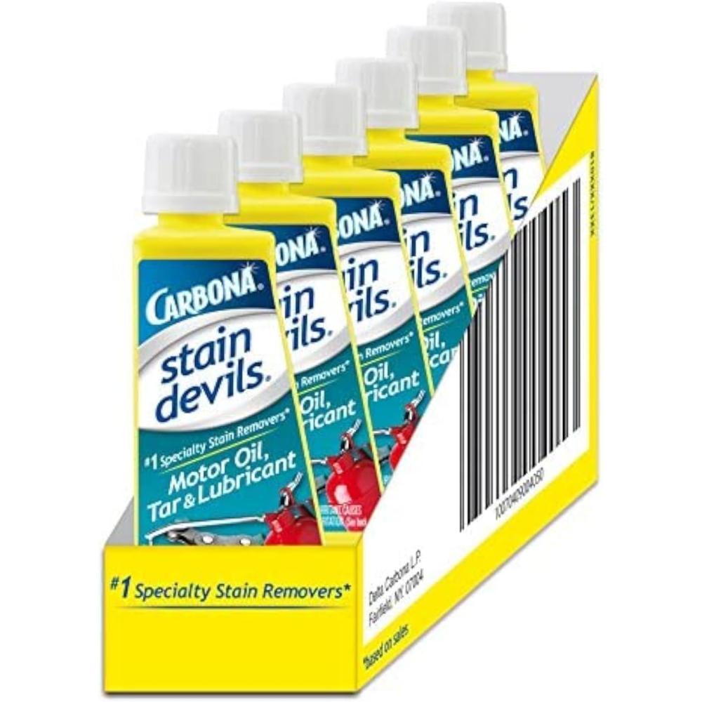 image:imageCarbona Stain Devils Spot Remover For Motor Oil Tar And Lubricants 17 Oz 6 pack