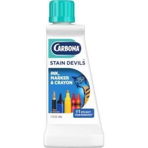 image:imageCarbona Stain Devils 3  Ink Marker amp Crayon  Professional Strength Laundry Stain Remover  MultiFabric Cleaner  Safe On Skin amp Washable Fabrics  17 Fl Oz 1 Pack17 Fl Oz Pack of 1