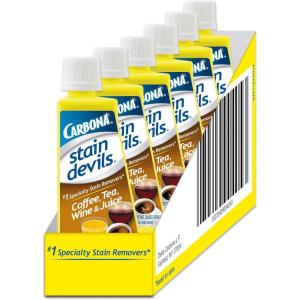 image:imageCarbona Stain Devils 8 Wine Tea  Coffee amp Juice 17Ounce Bottle Pack of 6